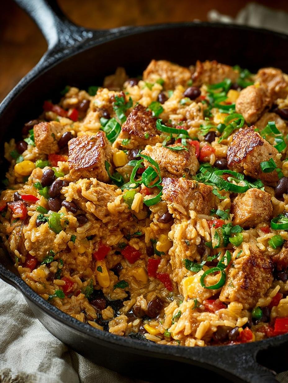 Delicious Southwest Chicken Rice Skillet Recipe 1 SOUTHWEST CHICKEN RICE SKILLET