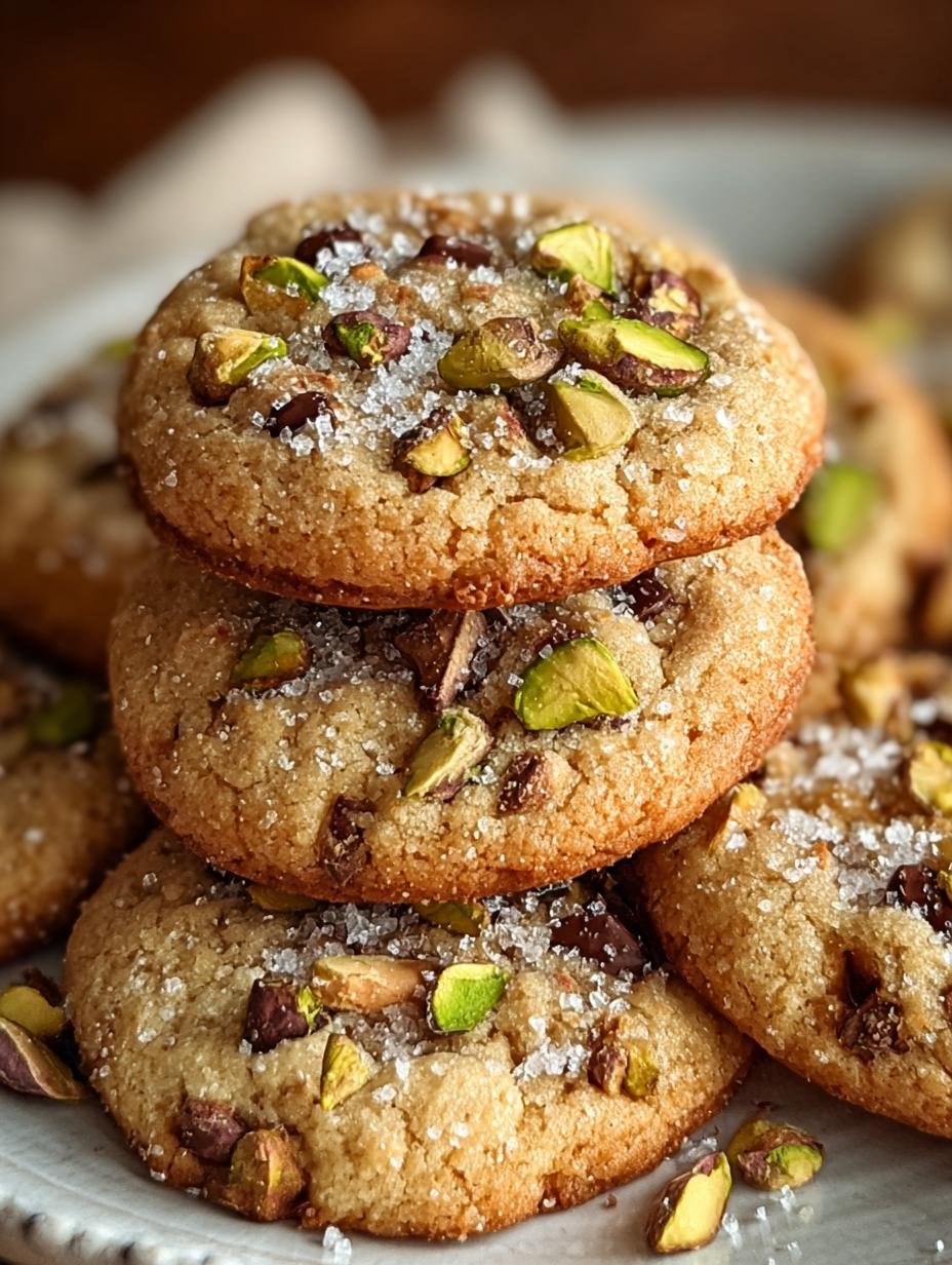 Decadent Salted Pistachio Toffee Cookies You’ll Love 2 Decadent Salted Pistachio Toffee Cookies You’ll Love - Salted Pistachio Toffee Cookies - main visual representation