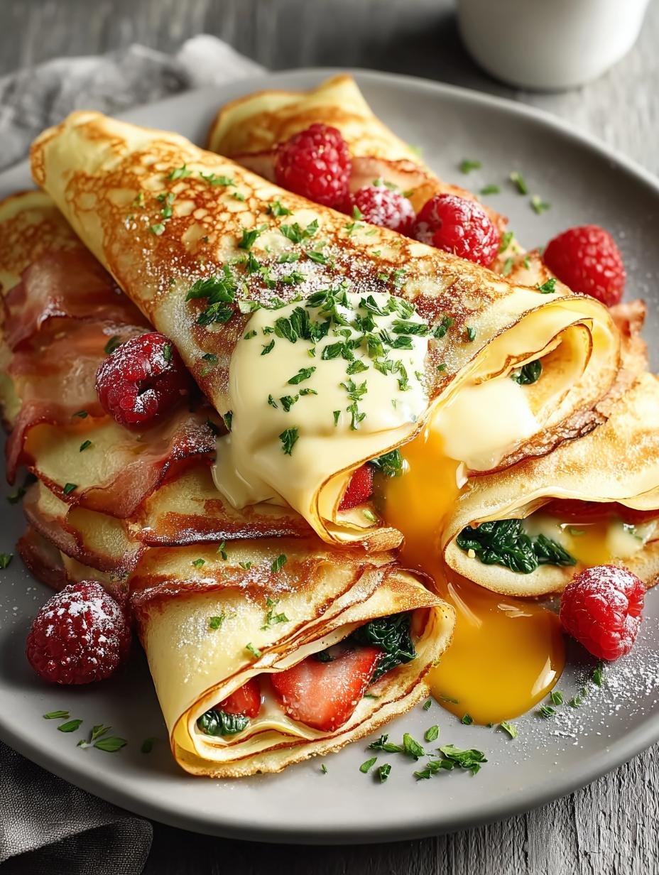 Savory Breakfast Crepes: 7 Delicious Ways to Enjoy
