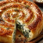 Savory Spinach Feta Pie