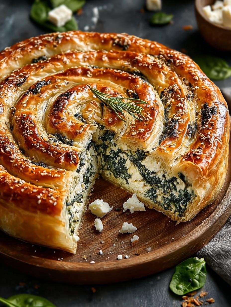 5 Reasons to Love Savory Spinach Feta Pie Today - Savory Spinach Feta Pie - additional detail