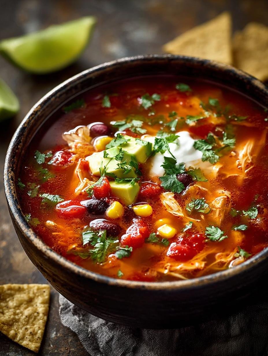 Slow Cooker Mexican Chicken Soup: A Hearty Delight - Slow Cooker Mexican Chicken Soup - additional detail