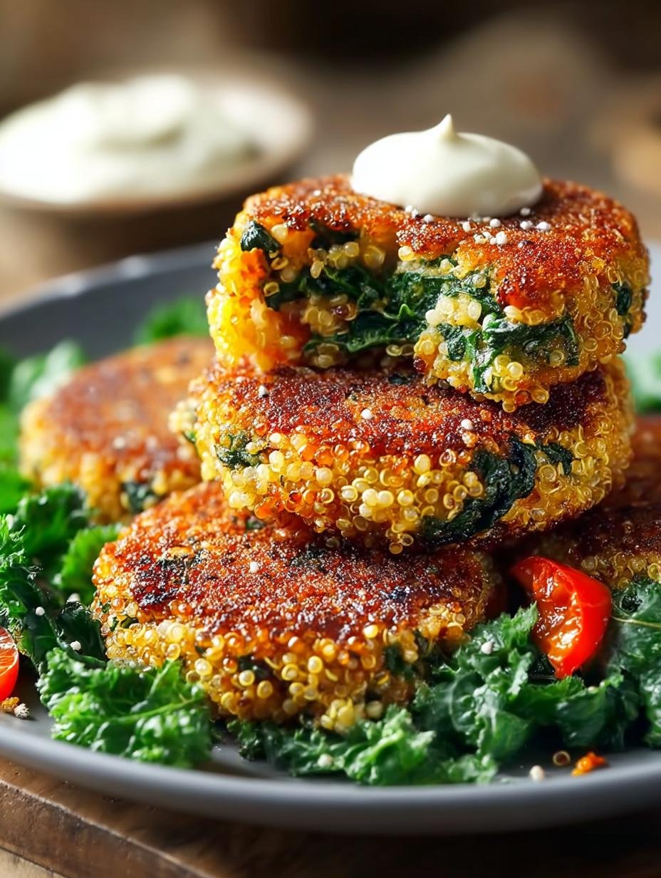 5 Irresistible Spinach Quinoa Patties for Every Snack Time - Spinach Quinoa Patties - additional detail