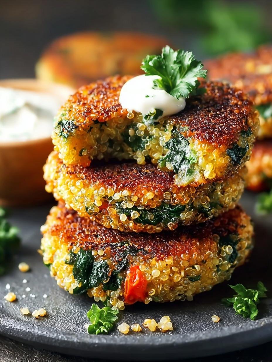 5 Irresistible Spinach Quinoa Patties for Every Snack Time