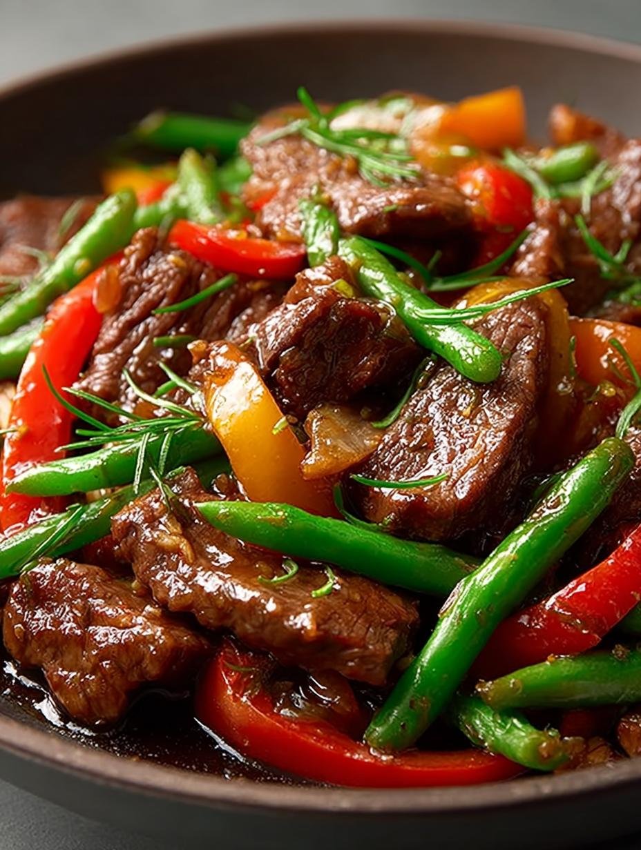 Super Tender Beef Stir-Fry: A Flavorful Quick Delight - Super Tender Beef Stir-Fry: Quick, Flavor-Packed Delight! - main visual representation