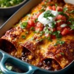 Vegetarian Black Bean Enchiladas