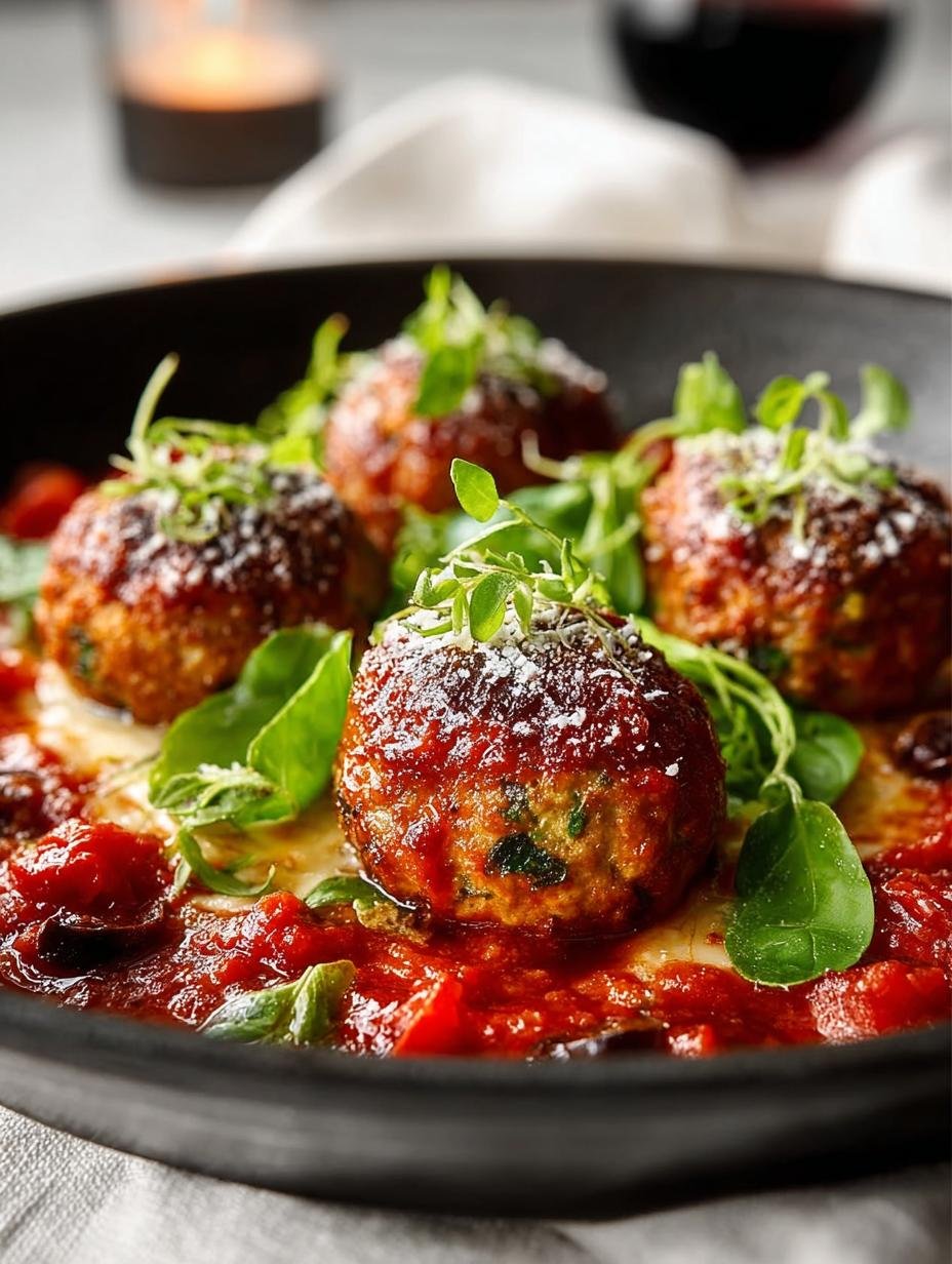 Vegetarian Chickpea Mushroom Meatballs Recipe