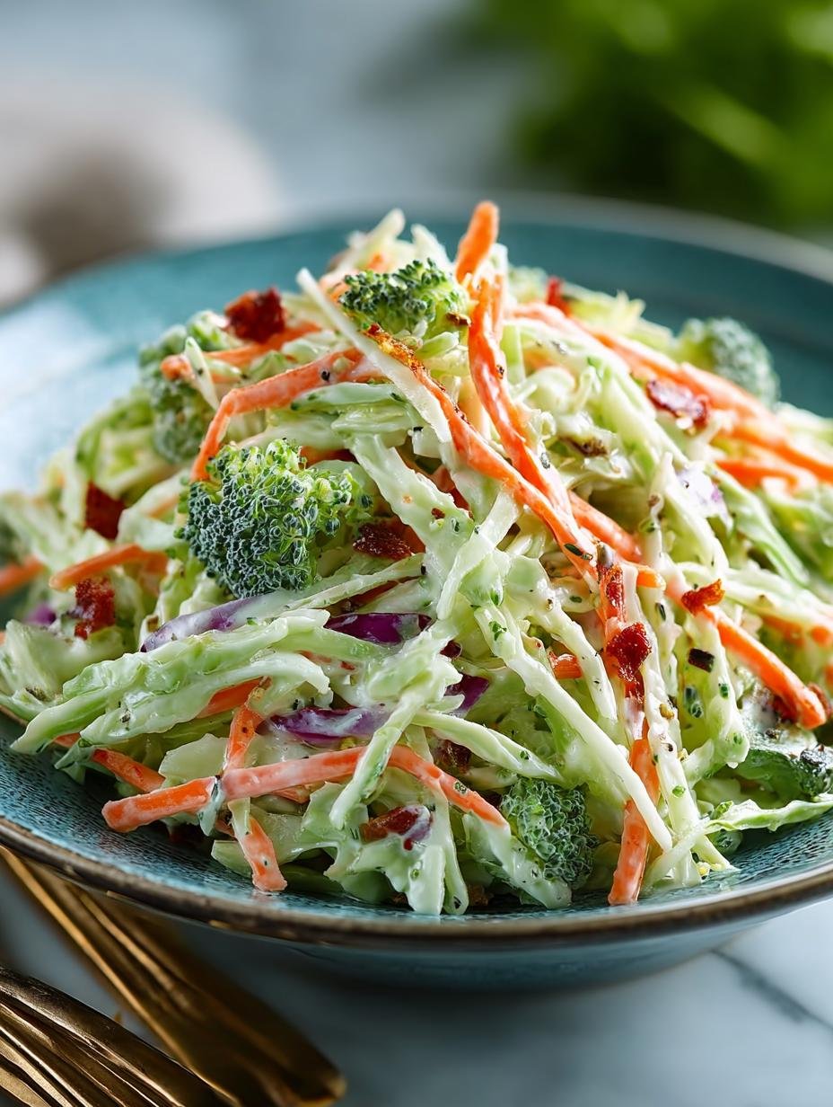 Mouthwatering Best Broccoli Slaw You’ll Love Daily - BEST BROCCOLI SLAW - main visual representation