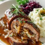 Beef Rouladen with Red Wine Gravy Recipe: A Comfort Delight 8 Beef Rouladen with Red Wine Gravy Recipe