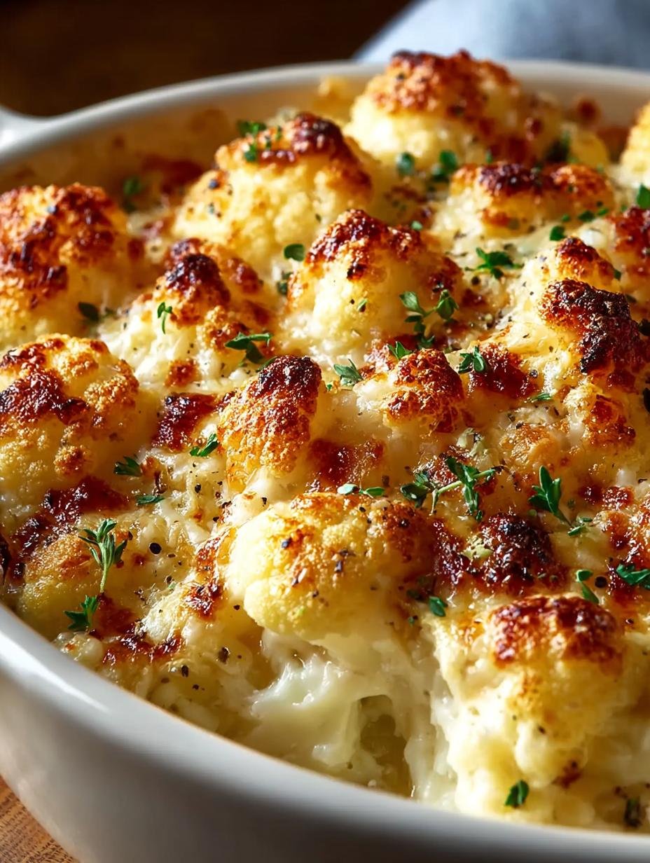 5 Irresistible Cheesy Cauliflower Bake Recipes You Need - Cheesy Cauliflower Bake - main visual representation