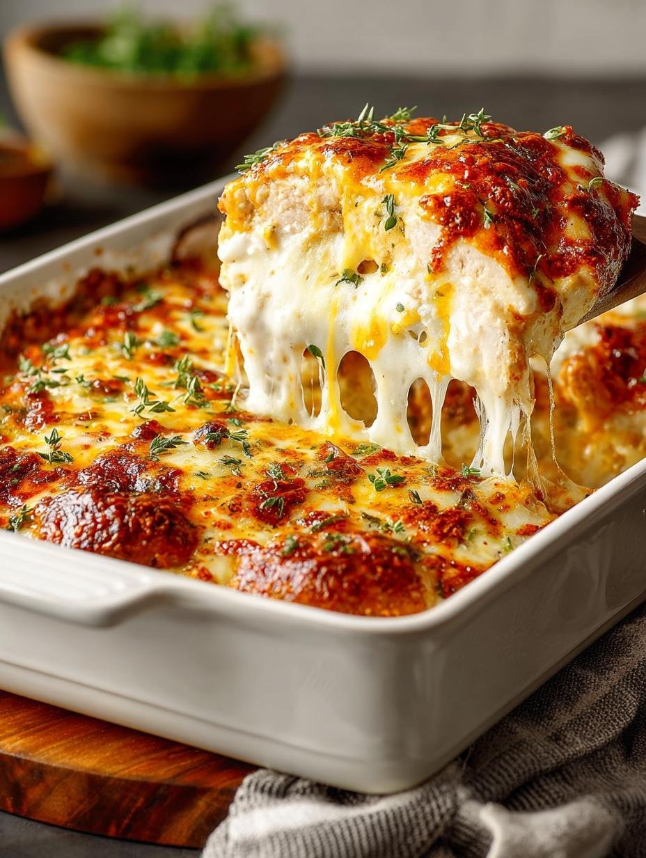 Cheesy Chicken Casserole Recipe: 5 Comforting Layers