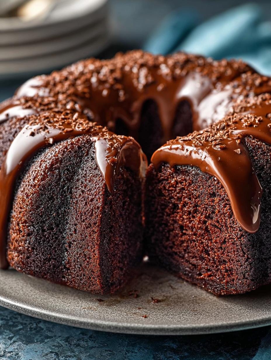 Decadent Chocolate Bundt Cake Recipe for Chocolate Lovers - Chocolate Bundt Cake Recipe - main visual representation