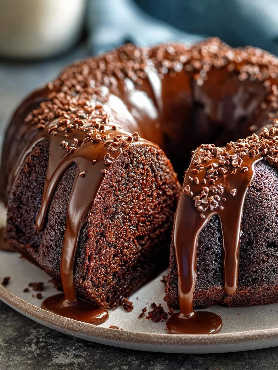 Decadent Chocolate Bundt Cake Recipe for Chocolate Lovers - Chocolate Bundt Cake Recipe - additional detail