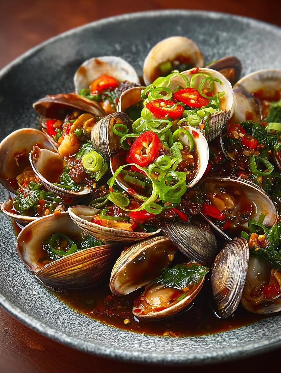Savory Clams Black Bean Sauce for a Flavorful Feast - Clams Black Bean Sauce - main visual representation