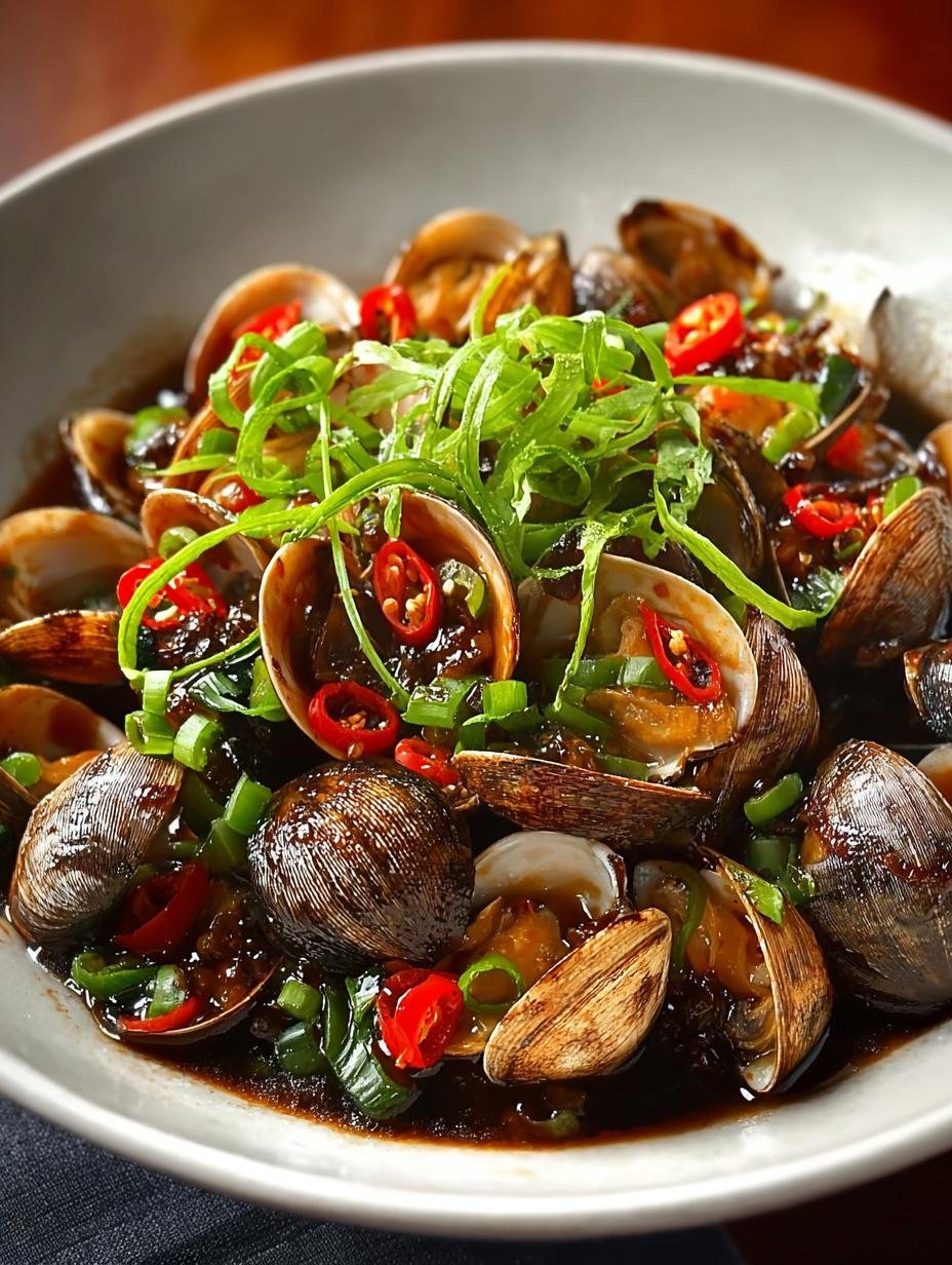 Savory Clams Black Bean Sauce for a Flavorful Feast - Clams Black Bean Sauce - additional detail