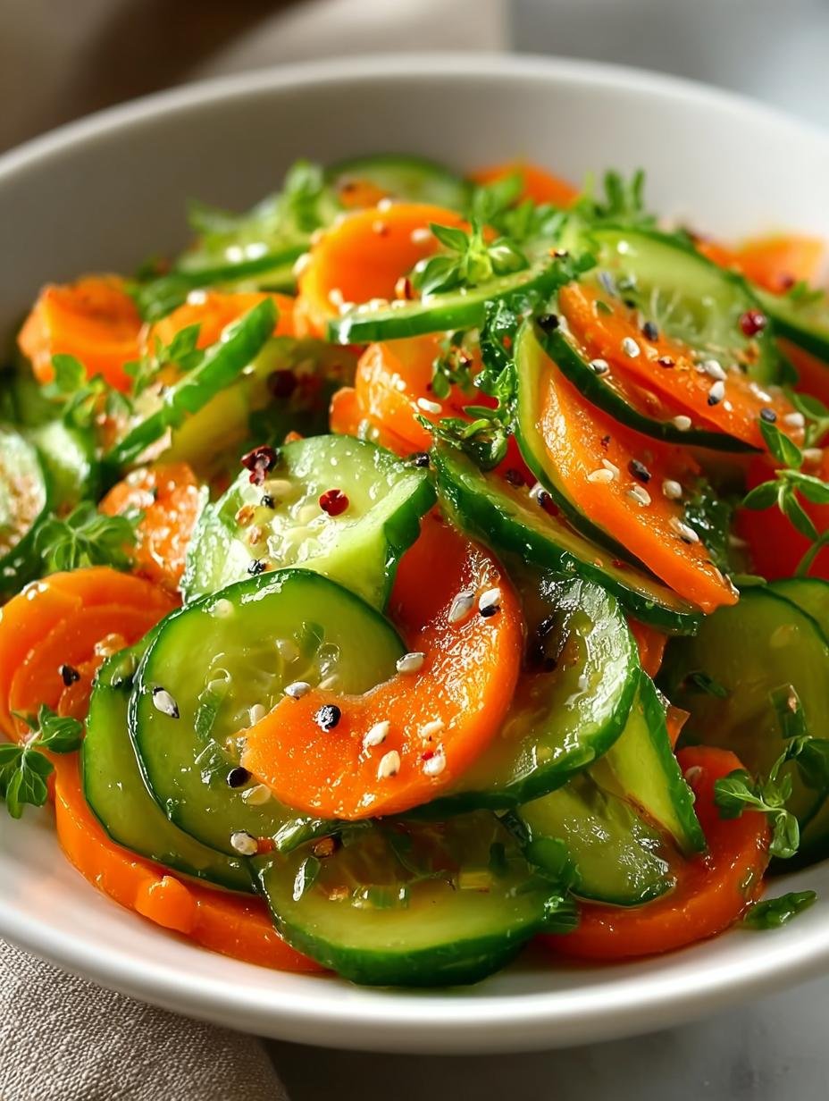 Crispy Cucumber Carrot Salad: 5 Refreshing Benefits - Crispy Cucumber Carrot Salad - main visual representation