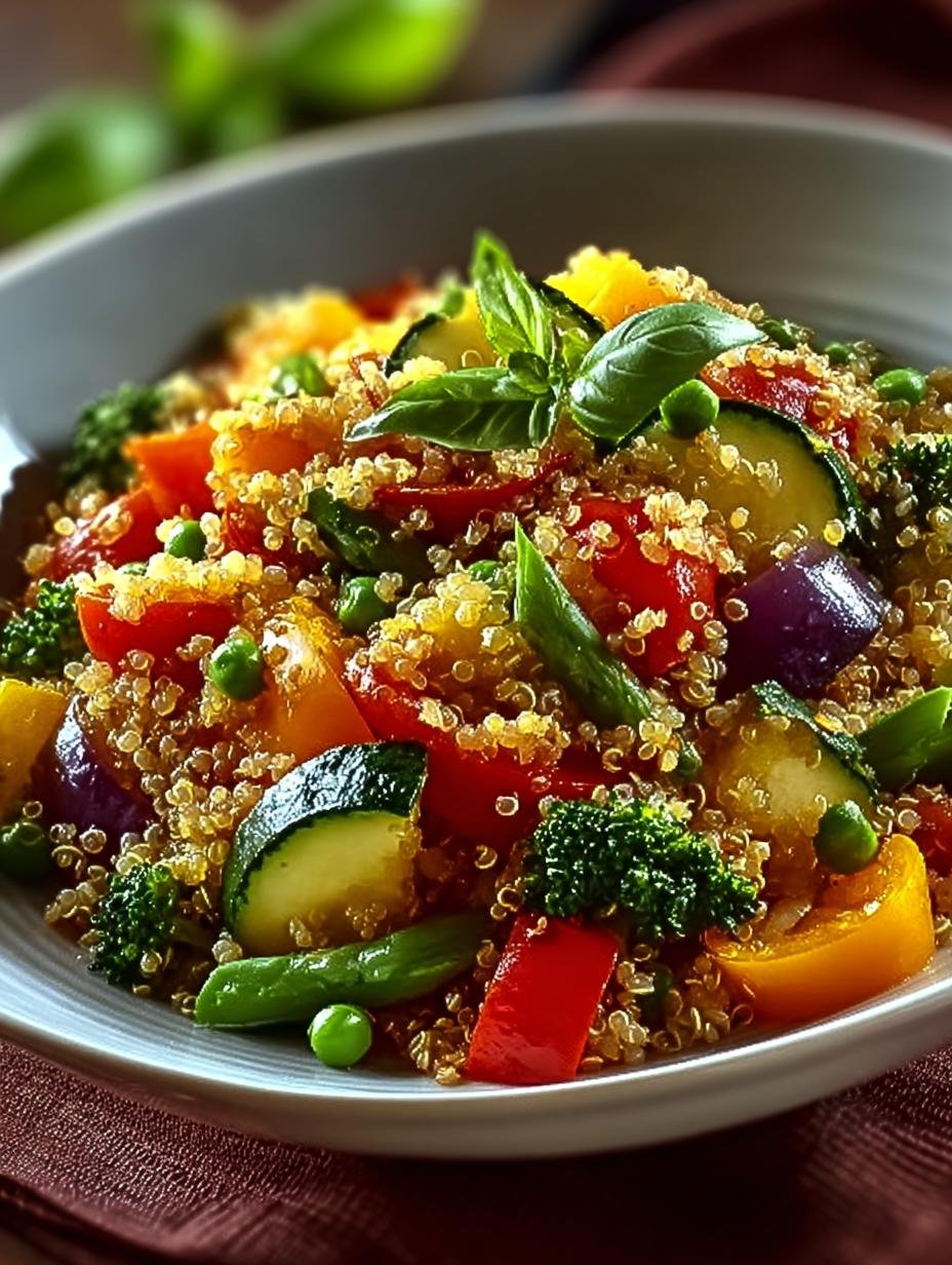 Delicious Quinoa and Veggie Stir-Fry in Just 15 Minutes - Delicious Quinoa and Veggie Stir-Fry in Just 15 Minutes - additional detail
