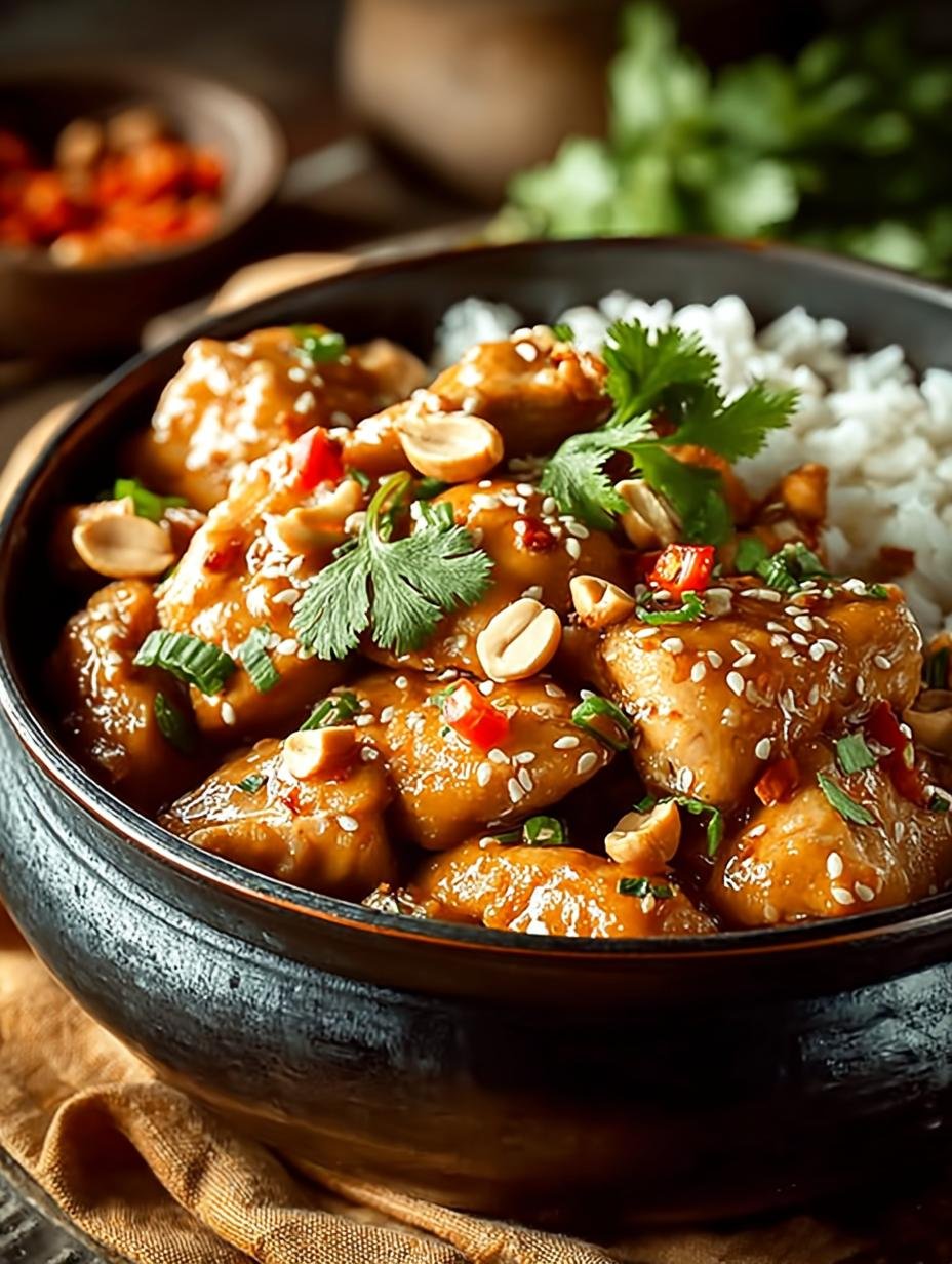 Irresistibly Easy Peanut Chicken Recipe in 30 Minutes - Easy Peanut Chicken Recipe - additional detail