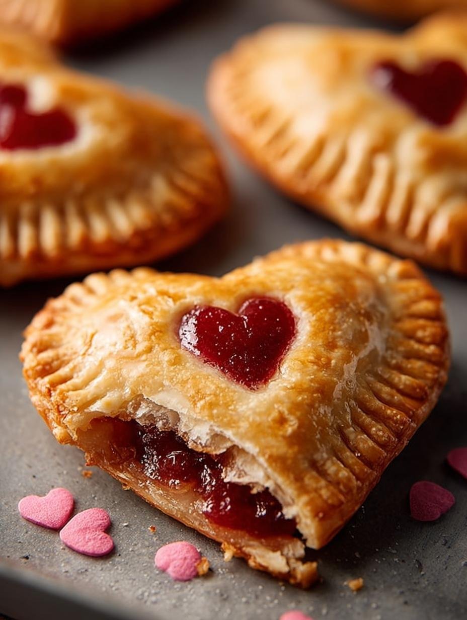Heart Shaped Cherry Pie Hand Pies Recipe: 12 Delightful Treats