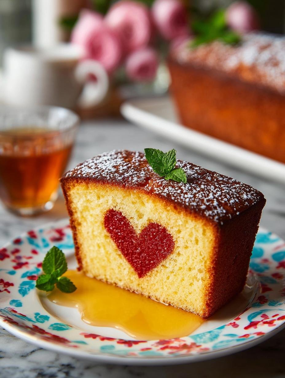 Delicious Hidden Heart Pound Cake Recipe for Lovers - Hidden Heart Pound Cake - main visual representation