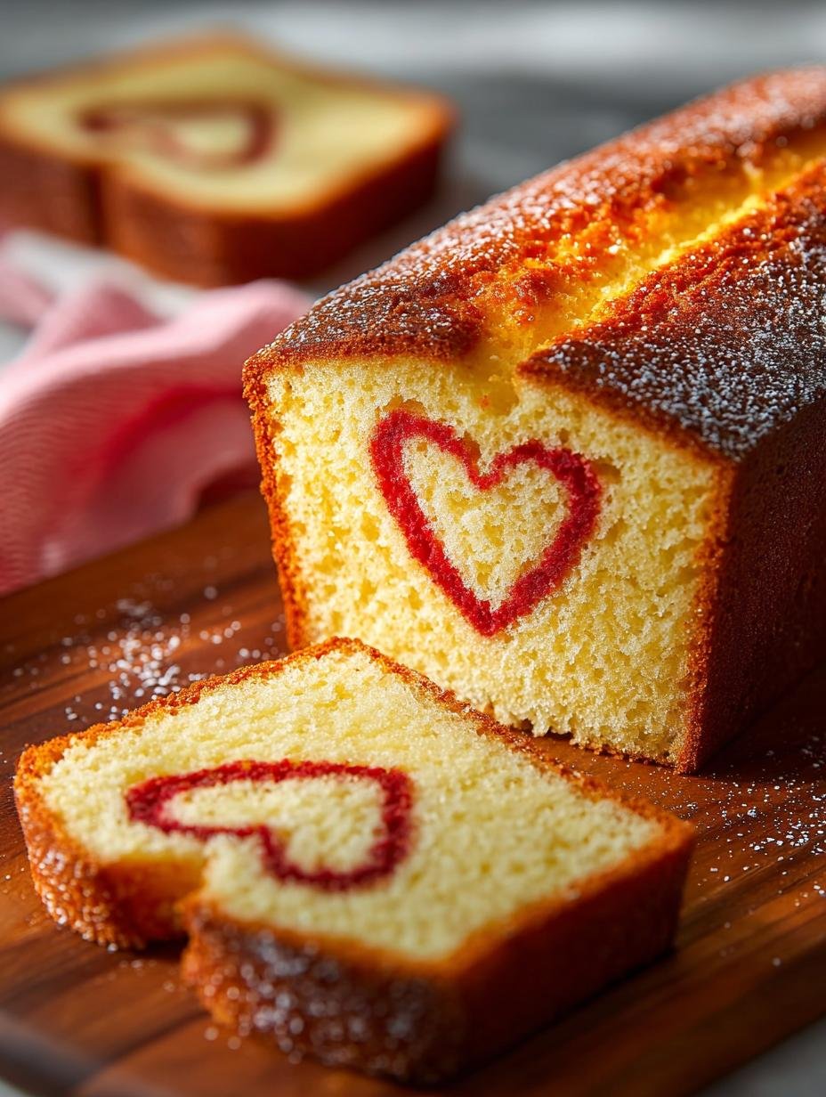 Delicious Hidden Heart Pound Cake Recipe for Lovers