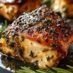 Juicy Herb Butter Turkey Thighs