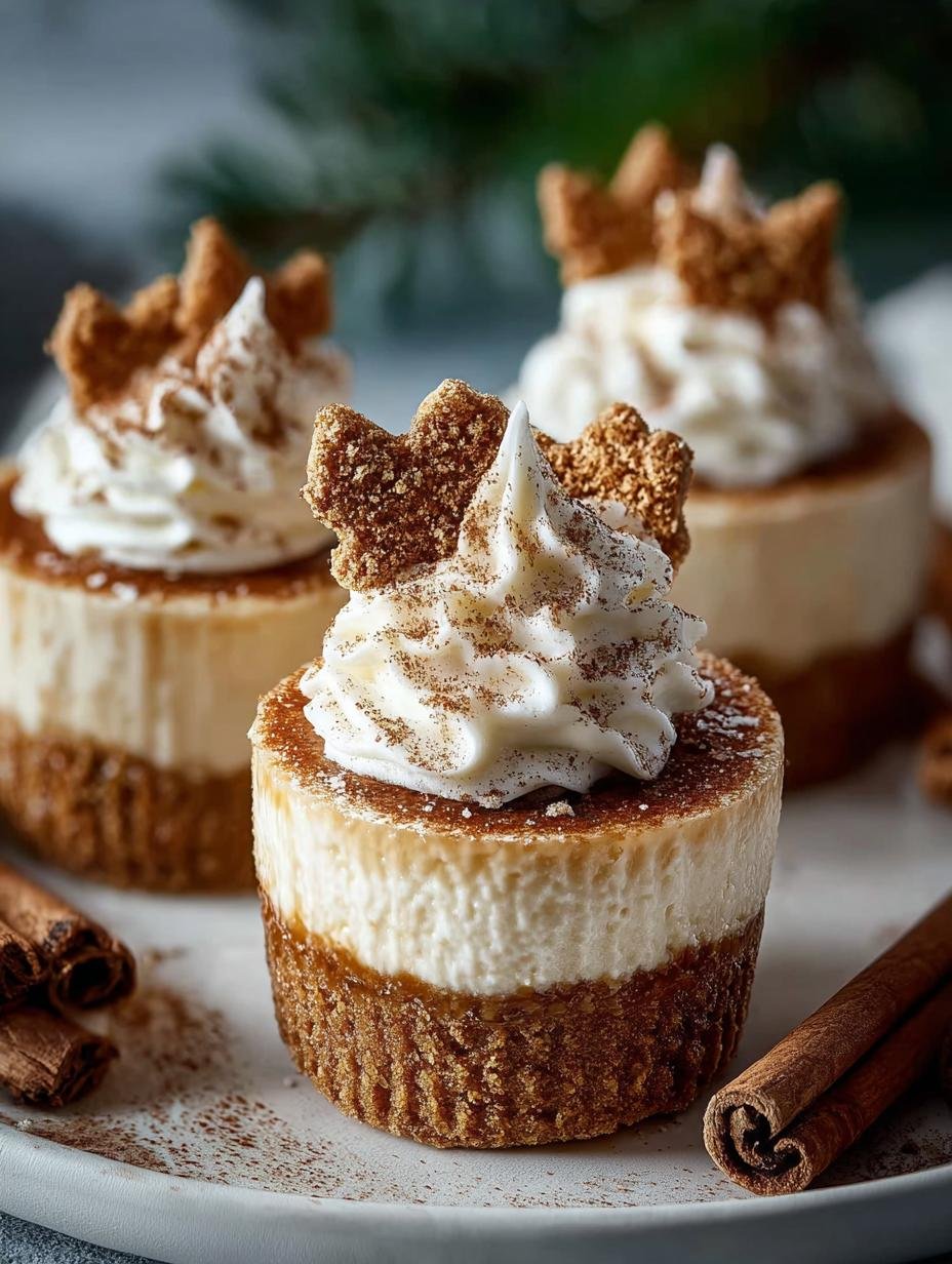 No-Bake Gingerbread Cheesecake Cups: 12 Irresistible Delights