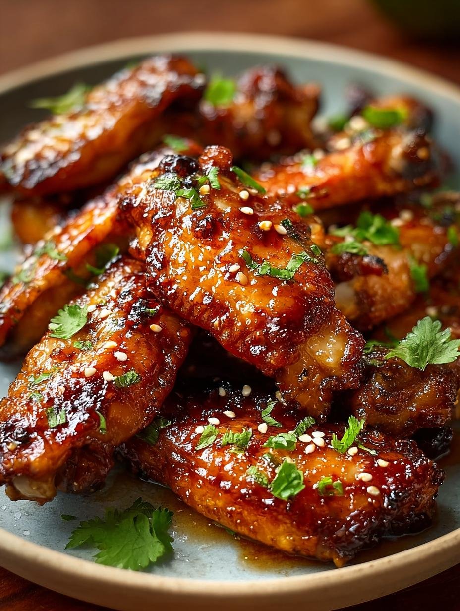 Oven Baked Honey Garlic Chicken Wings That Wow - Oven Baked Honey Garlic Chicken Wings - main visual representation
