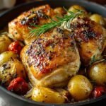 Oven Roasted Garlic Chicken