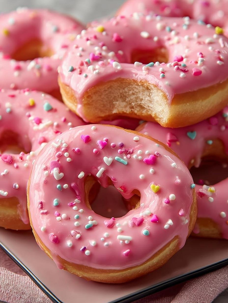 Pink Party Donuts Recipe: 12 Irresistibly Festive Donuts - Pink Party Donuts Recipe - main visual representation