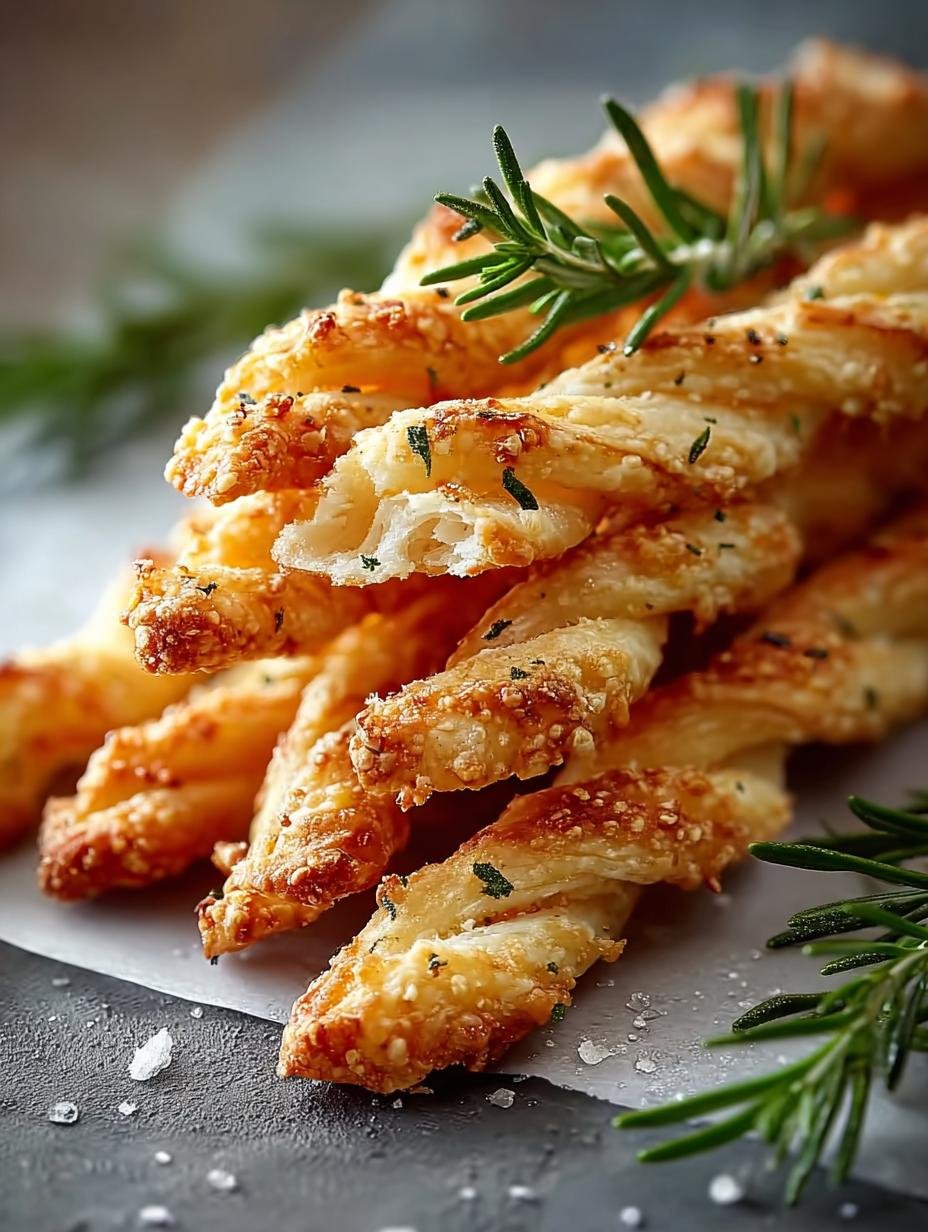 Rosemary Parmesan Cheese Straws: 7 Irresistible Recipes 3 Rosemary Parmesan Cheese Straws: 7 Irresistible Recipes - Rosemary Parmesan Cheese Straws - additional detail