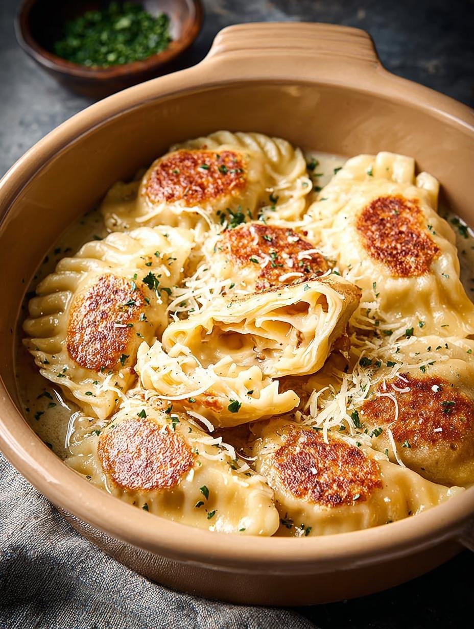 SLOW COOKER PIEROGIES RECIPE: 4 Hours to Comforting Bliss 3 SLOW COOKER PIEROGIES RECIPE: 4 Hours to Comforting Bliss - SLOW COOKER PIEROGIES RECIPE - additional detail
