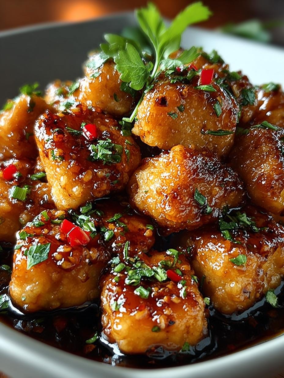 Savory Honey Garlic Chicken Bites in 25 Minutes