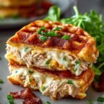 Savory Tuna Melt Chaffle