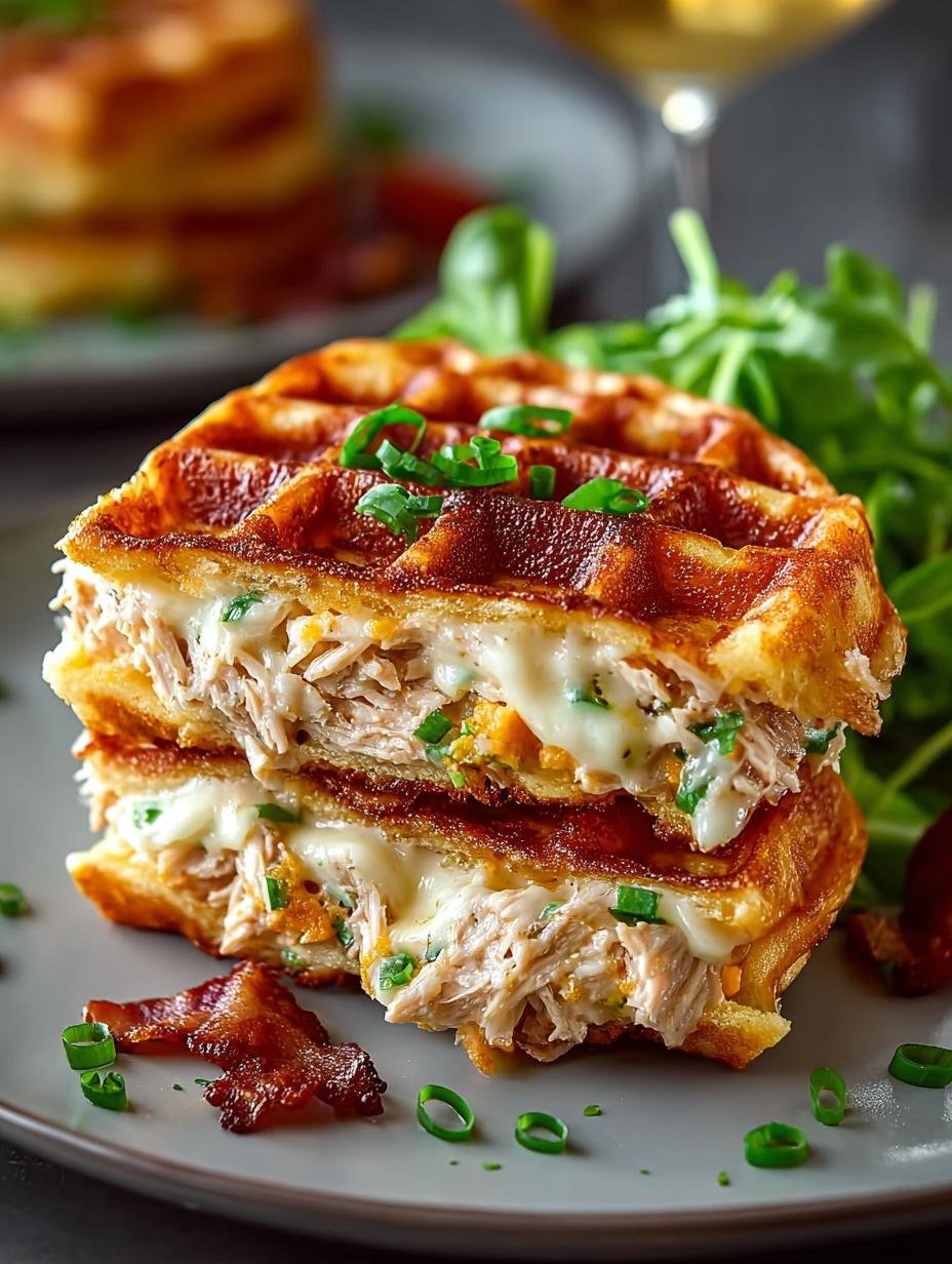 Savory Tuna Melt Chaffle