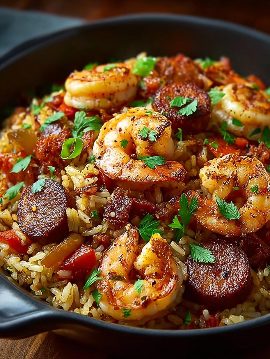 Savory Shrimp Sausage Dirty Rice: A Comforting Delight - Shrimp Sausage Dirty Rice - main visual representation