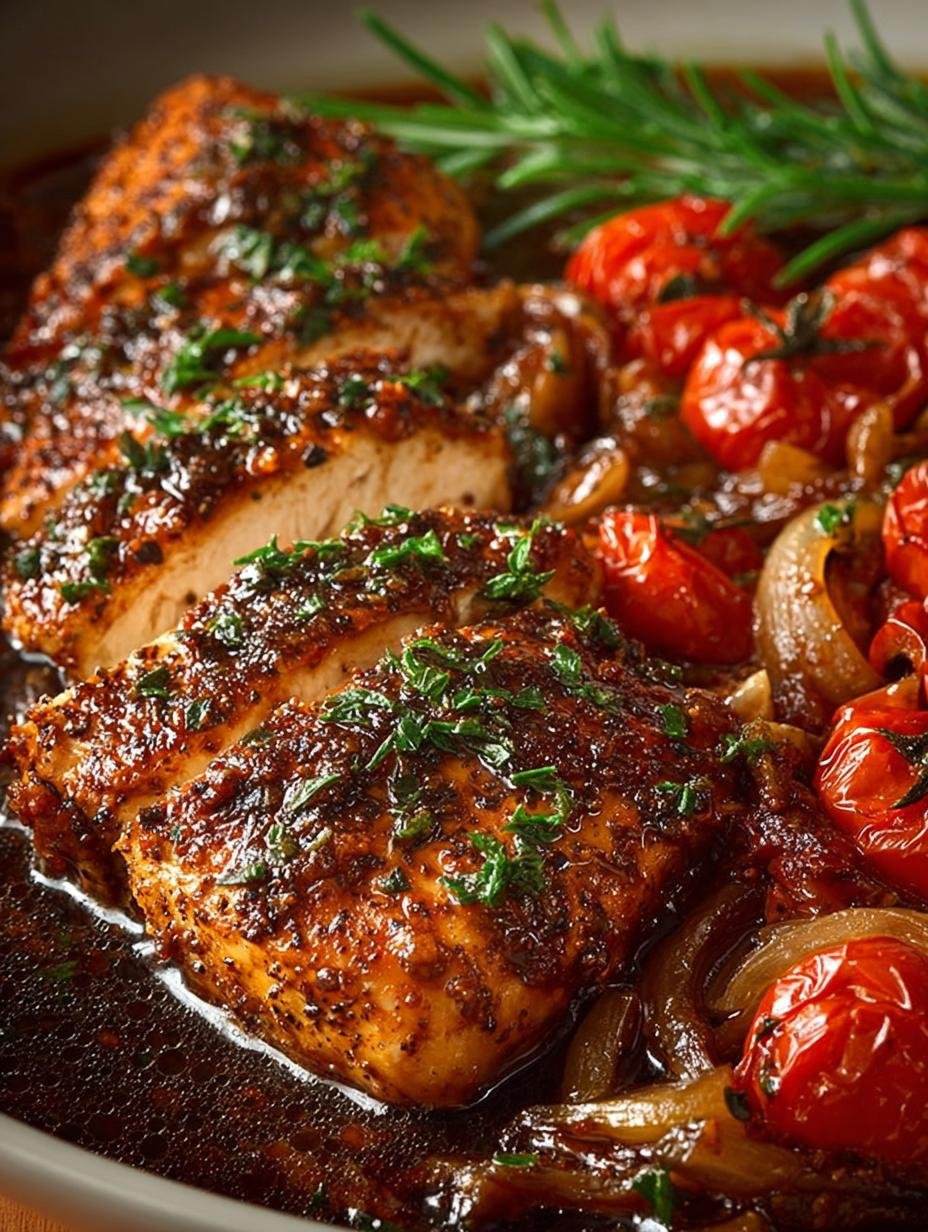 Slow Cooker Balsamic Chicken