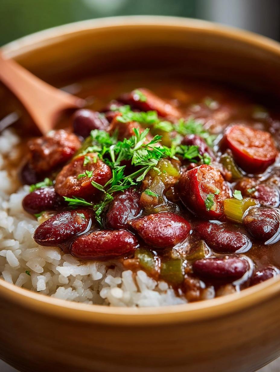 Slow Cooker Red Beans and Rice