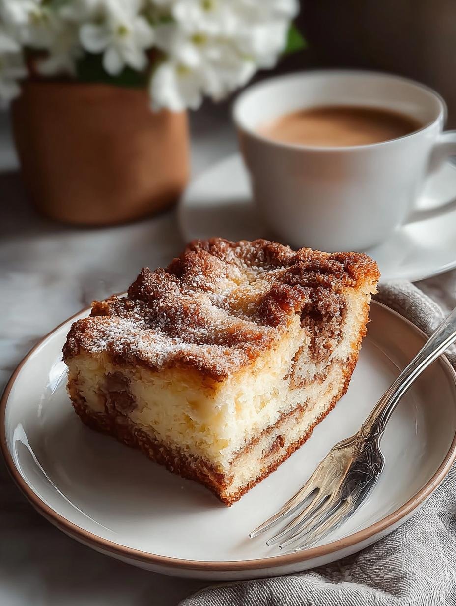 Delicious Sourdough Discard Coffee Cake Recipe - Sourdough Discard Coffee Cake - additional detail