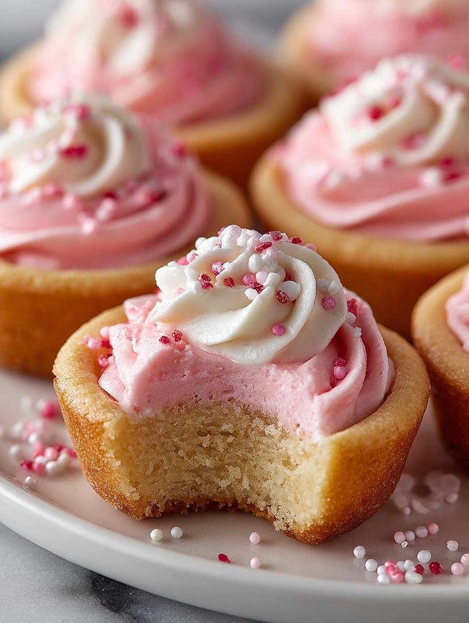 Sweet Cookie Cups with Buttercream Frosting Recipe - Sweet Cookie Cups with Buttercream Frosting Recipe - additional detail