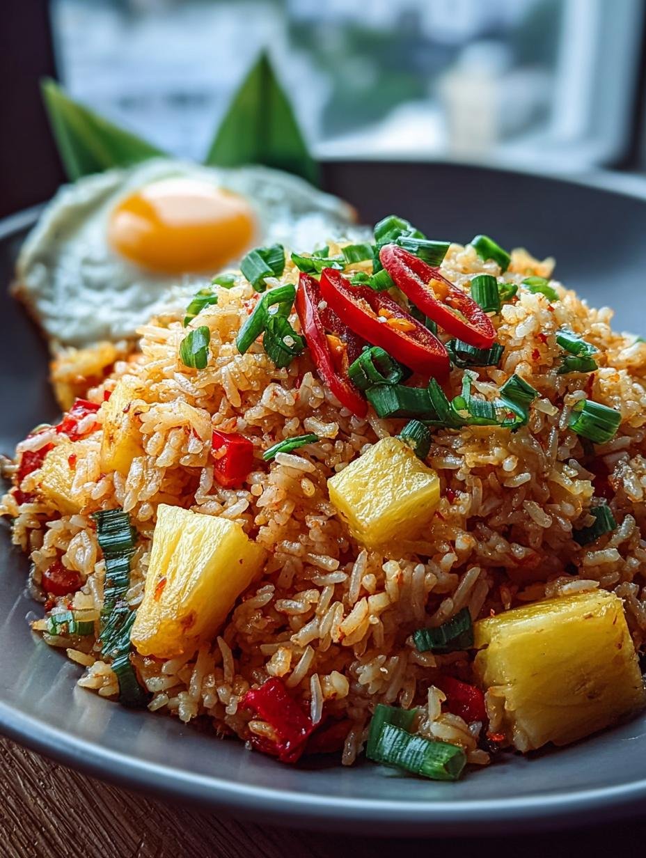 Delicious Thai Pineapple Fried Rice: A Quick Recipe - Thai Pineapple Fried Rice - additional detail