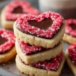 Valentine's Heart Cookie Bites