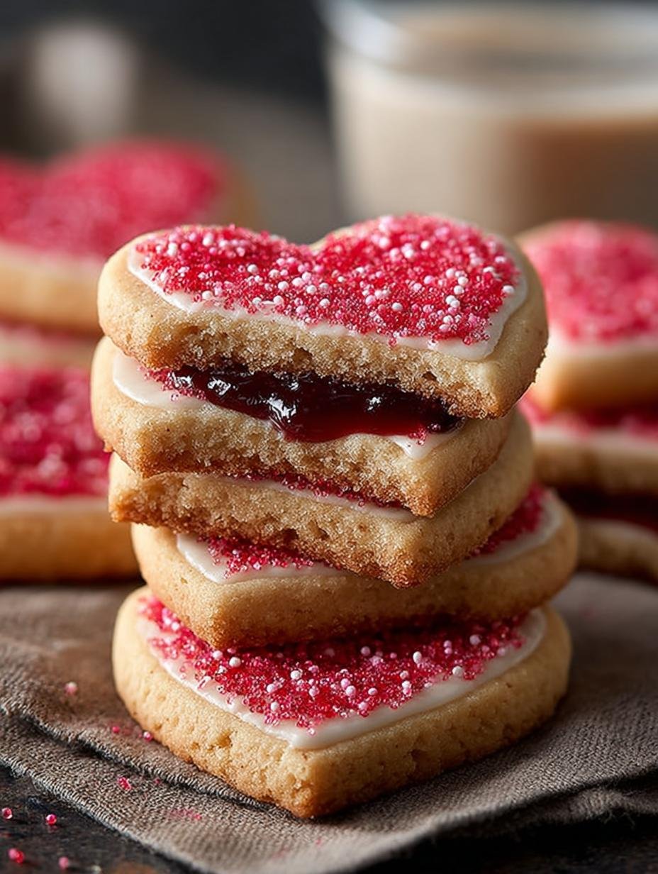 Valentine's Heart Cookie Bites: 10 Sweet Ideas - Valentine's Heart Cookie Bites - additional detail