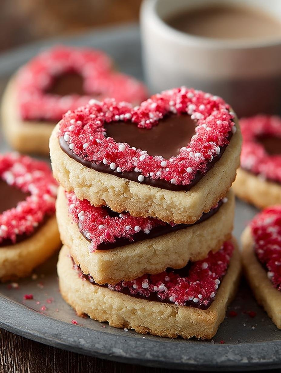 Valentine's Heart Cookie Bites