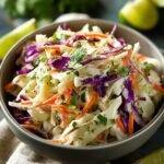 Zesty Mexican Coleslaw with Cilantro and Lime Dressing Delight